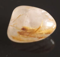 Pierre Quartz Rutile Roulée 2 à 4 cm